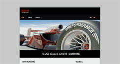 Desktop Screenshot of behr-engineering.com